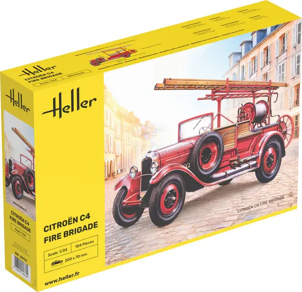[HEL 80733] Heller : Citroen C4 Fire Brigade 1/24 