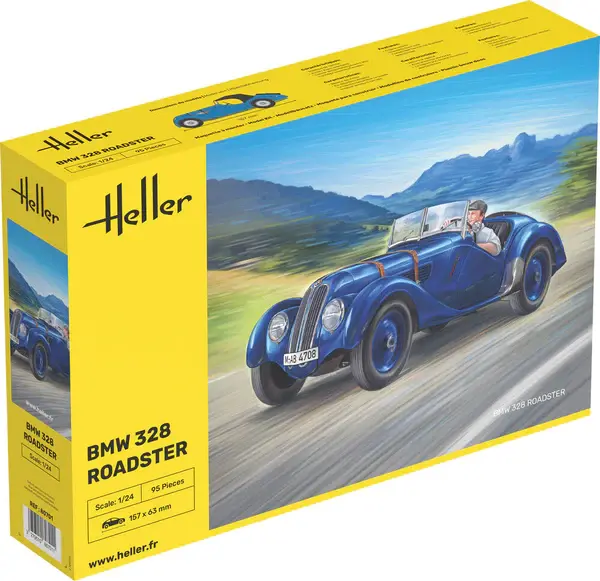 Heller : BMW 328 Roadster 1/24 