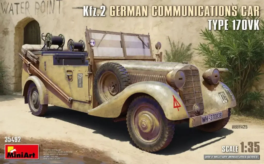 MiniArt : Kfz.2 German Communications Car Type 170VK 