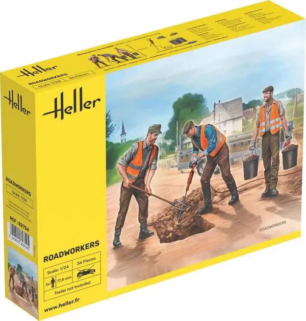 [HEL 82754] Heller : Travailleurs de la route 1/24 