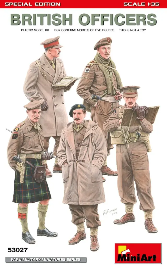 MiniArt : British Officers 