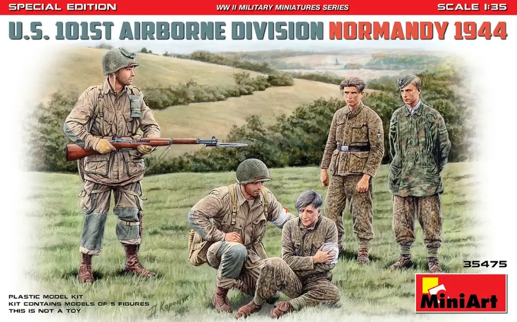 MiniArt : U.S 101st Airborne Division │ Normandy 1944