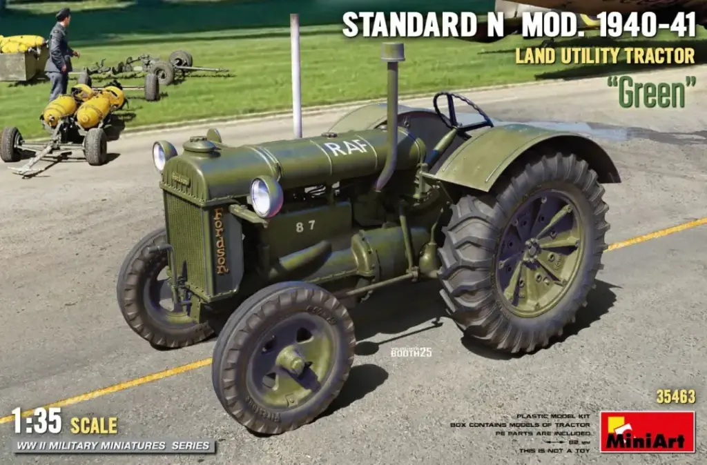 MiniArt : STANDARD N Mod. 1940-41 LAND UTILITY TRACTOR “Green”