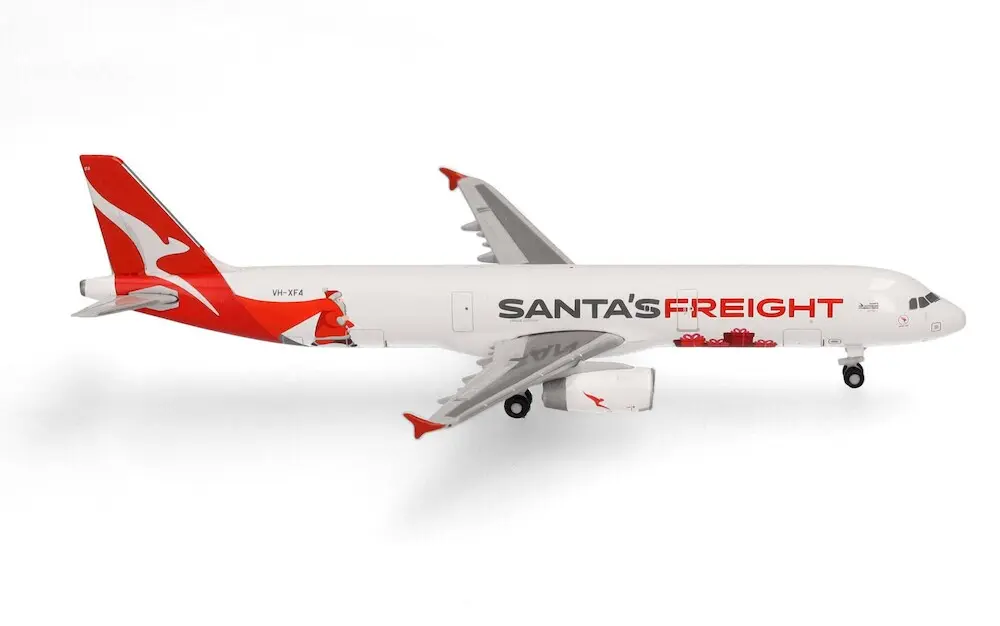 [HER 538817] Herpa : Qantas Freight Airbus A321P2F │ Sant's Freight  [1/500]