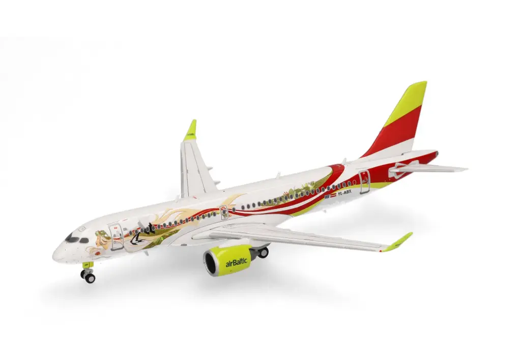 [HER 562850] Herpa : airBaltic Airbus A220-300 "50th A220" 