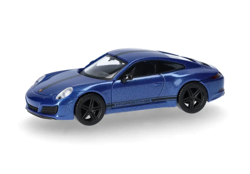 Herpa : Porsche 911 (991) Carrera 4 S │ Saphire Blue 