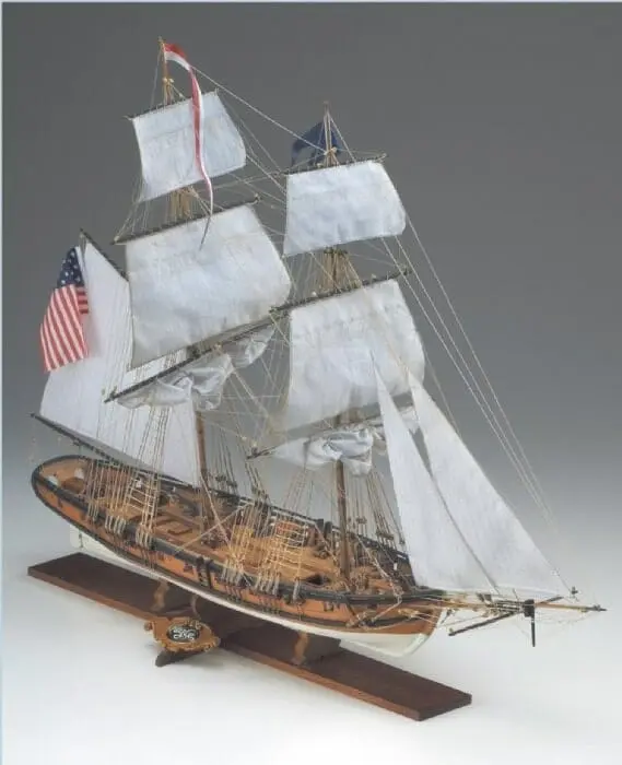 [COE SM61] Corel : Bateau Bois Brick Americain eagle 1812
