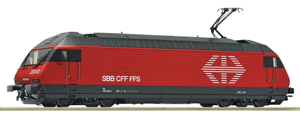 Roco : Locomotive Électrique (#Re 460 028-4) de la SBB │ DC Digital Sons Époque V HO - 1/87 (Réf : 7510131)