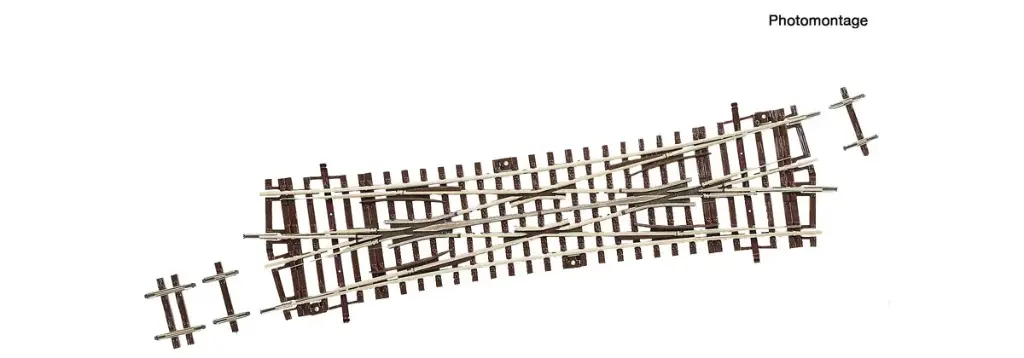 Roco : Traversée-jonction double DKW15 