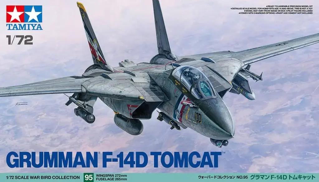 [TYA 60795] Tamiya : Grumman F-14D Tomcat