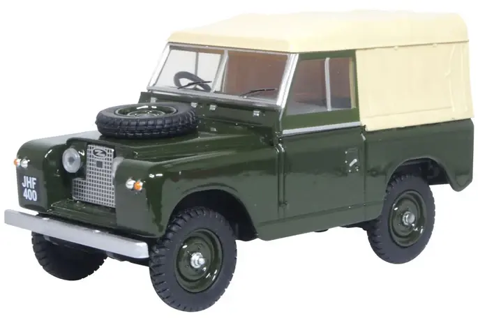 Oxford : Land Rover Series II SWB Canvas Bronze Green
