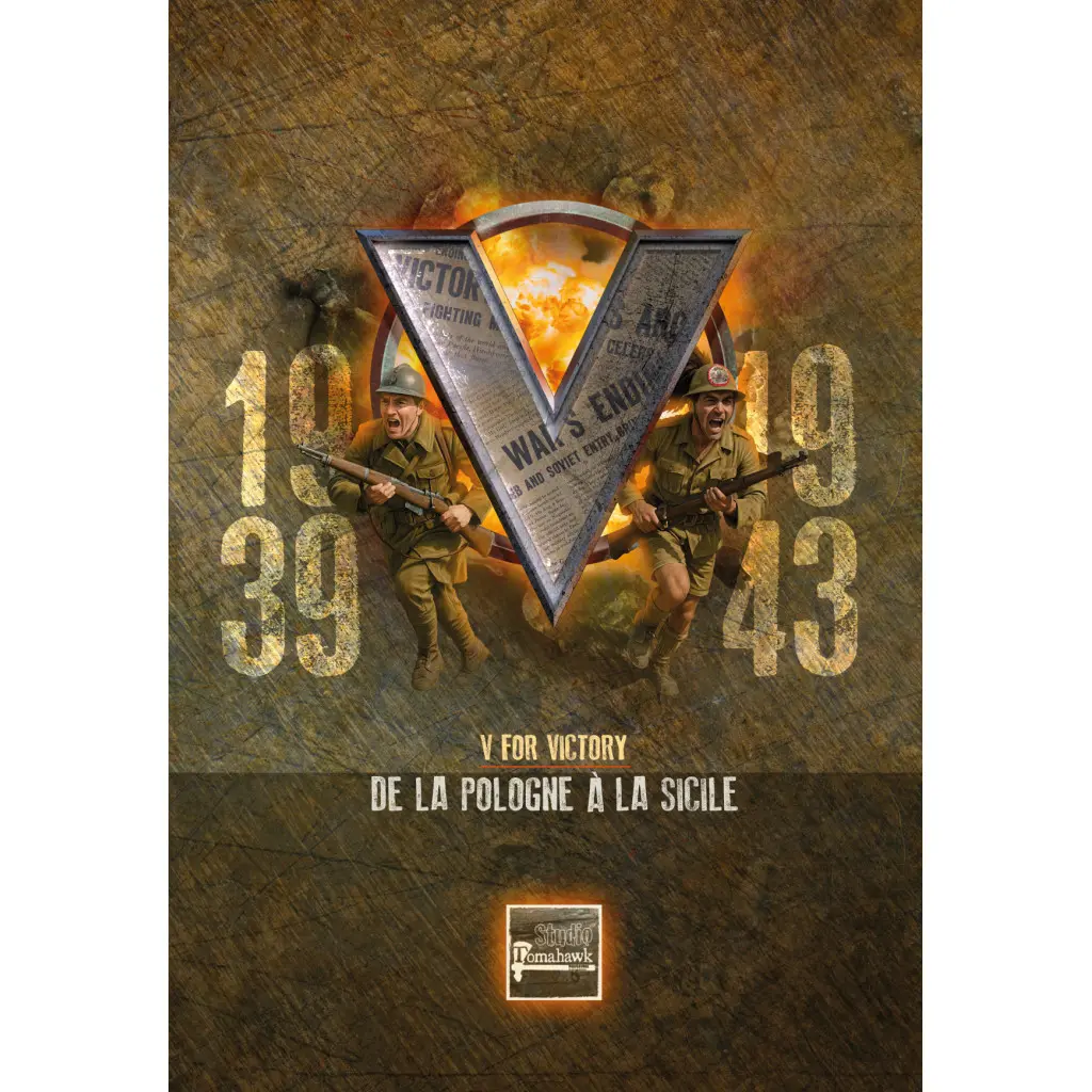 [STT STV-04FR] V for Victory : Supplément de début de Guerre 1939-1943 "De la Pologne à la Sicile" [FR]