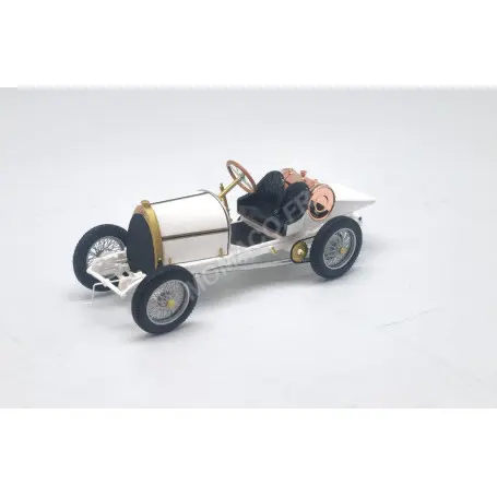 Franstyle : Bugatti Tyoe 21 "Rolland Garros" 1915 Blanc Avec Capot Moteur Plein  [1/43]