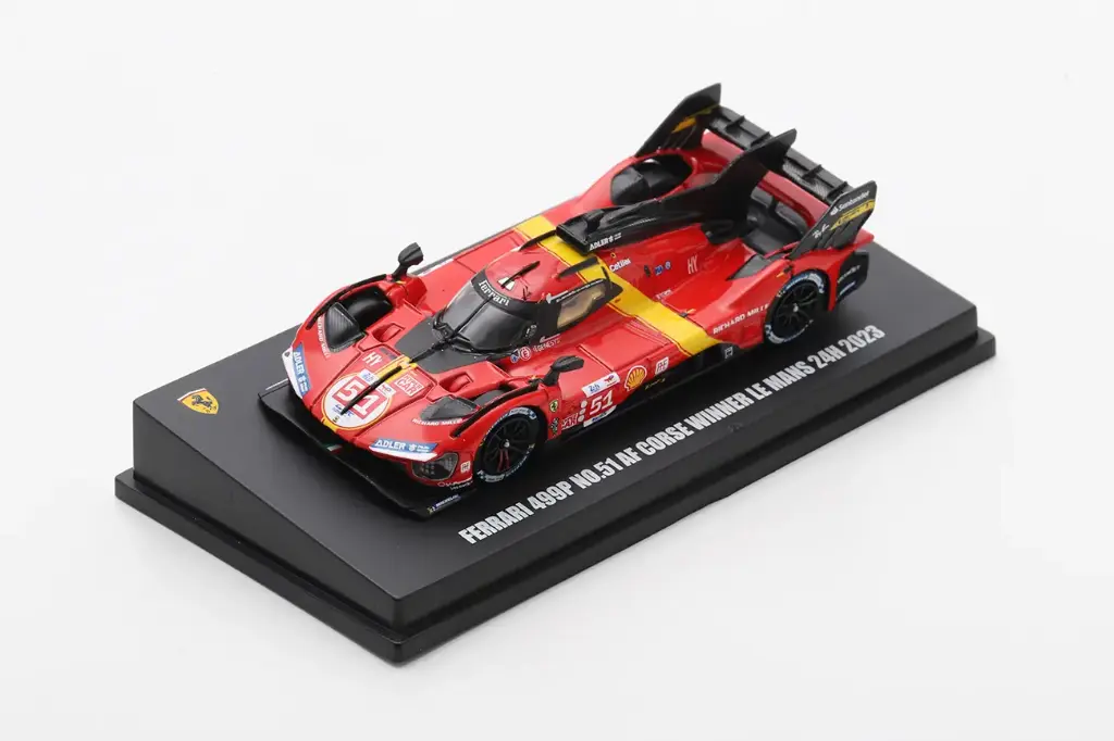 [LOO LS64001LM] LookSmart : Ferrari 499P │No.51 Ferrari AF Corse Winner Le Mans 24H 2023  [1/64]