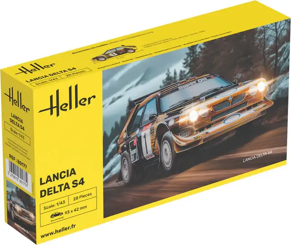 [HEL 80177] Heller : Lancia Delta S4 1/43