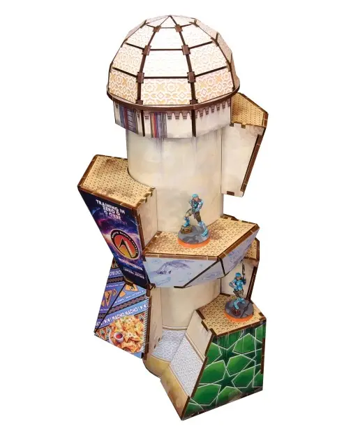 [MAS H00202] Micro Art Studio : Al Medinat Terraformation Tower (Prépeint)
