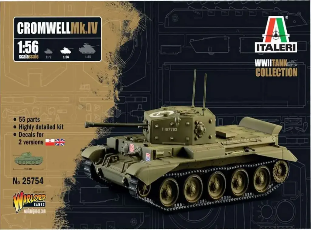 Italeri : Cromwell Mk.IV 