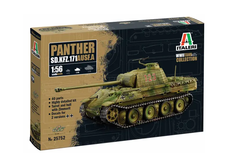 [ITA 25752] Italeri : Sd.Kfz. 171 Ausf. A Panther