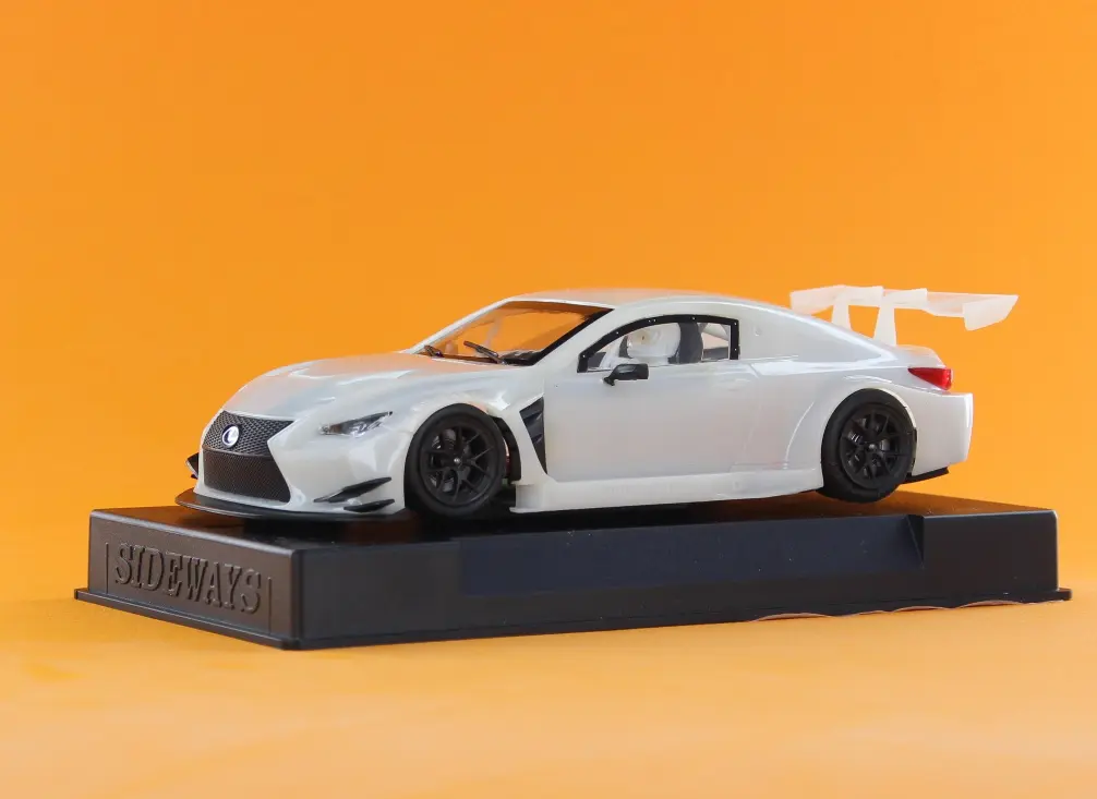 Sideways : Lexus Japan RCF GT3 White Racing Kit. 