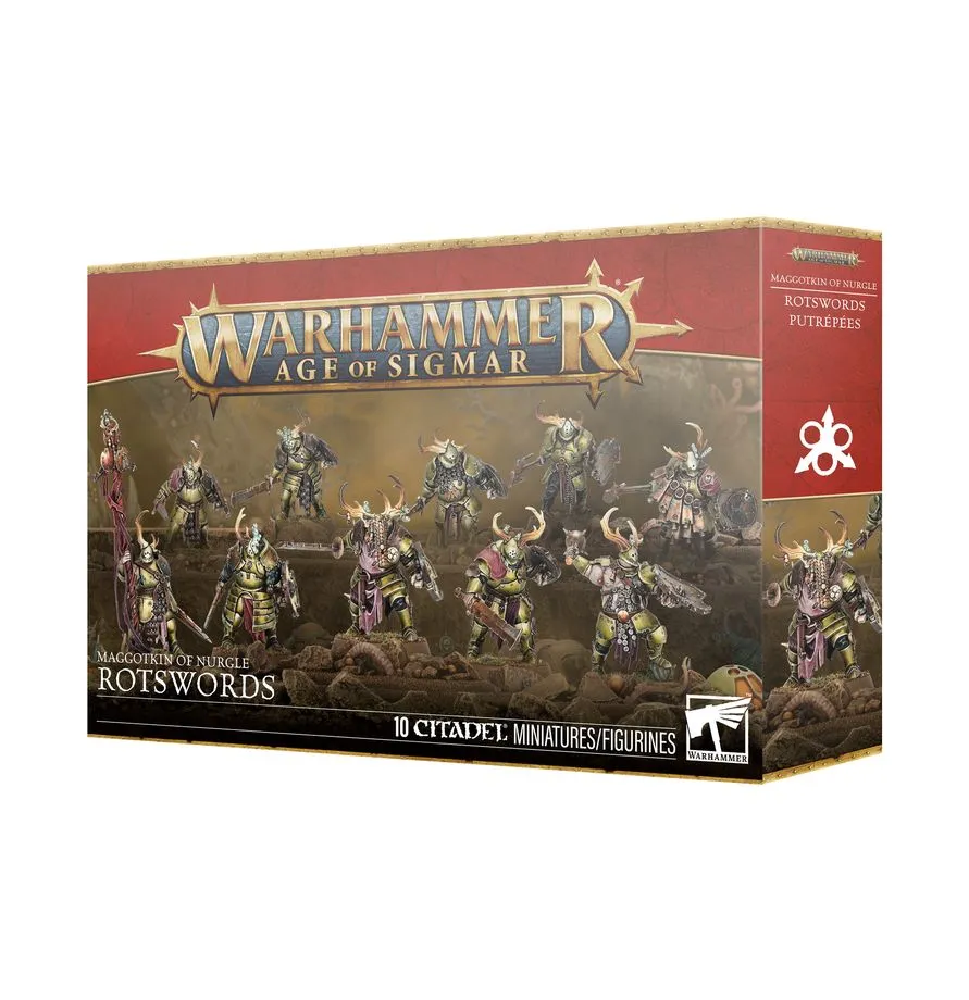 [GAW 83-113] Maggotkin of Nurgle : Rotswords  │ Warhammer Age of Sigmar