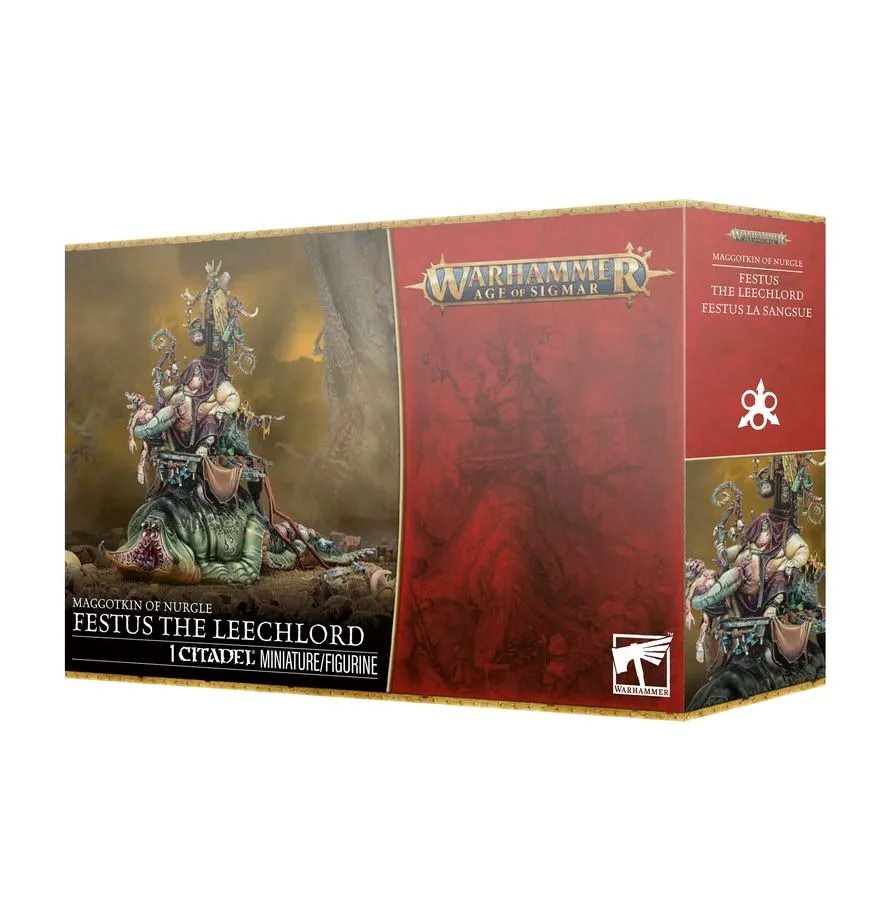 [GAW 83-115] Maggotkin of Nurgle : Festus The Leechlord │ Warhammer Age of Sigmar