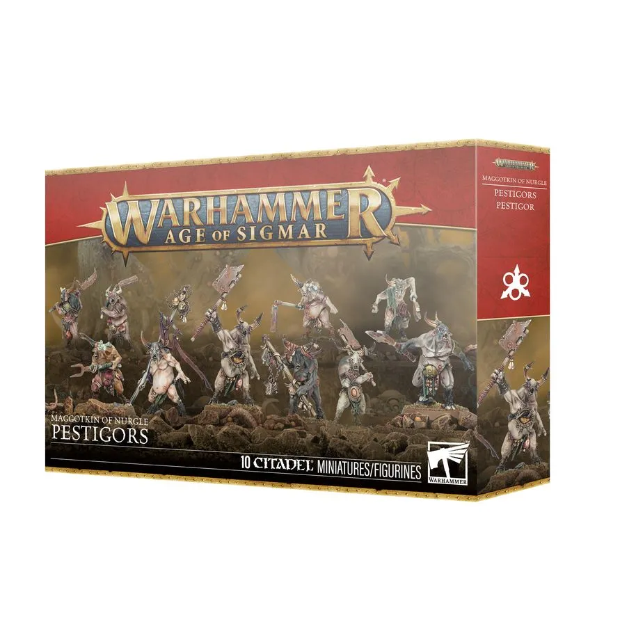 [GAW 83-116] Maggotkin of Nurgle : Pestigors │ Warhammer Age of Sigmar
