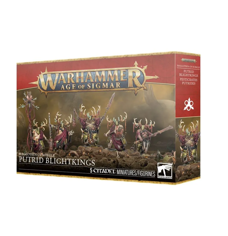 [GAW 83-28] Maggotkin of Nurgle : Putrid Blightkings │ Warhammer Age of Sigmar
