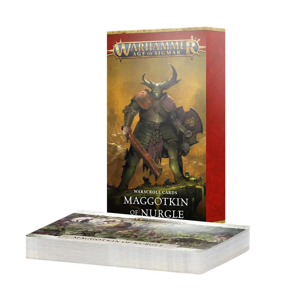 [GAW 83-59] Warhammer Age of Sigmar : CARTES DE CHARTES: MAGGOTKIN NURGLE (FRE