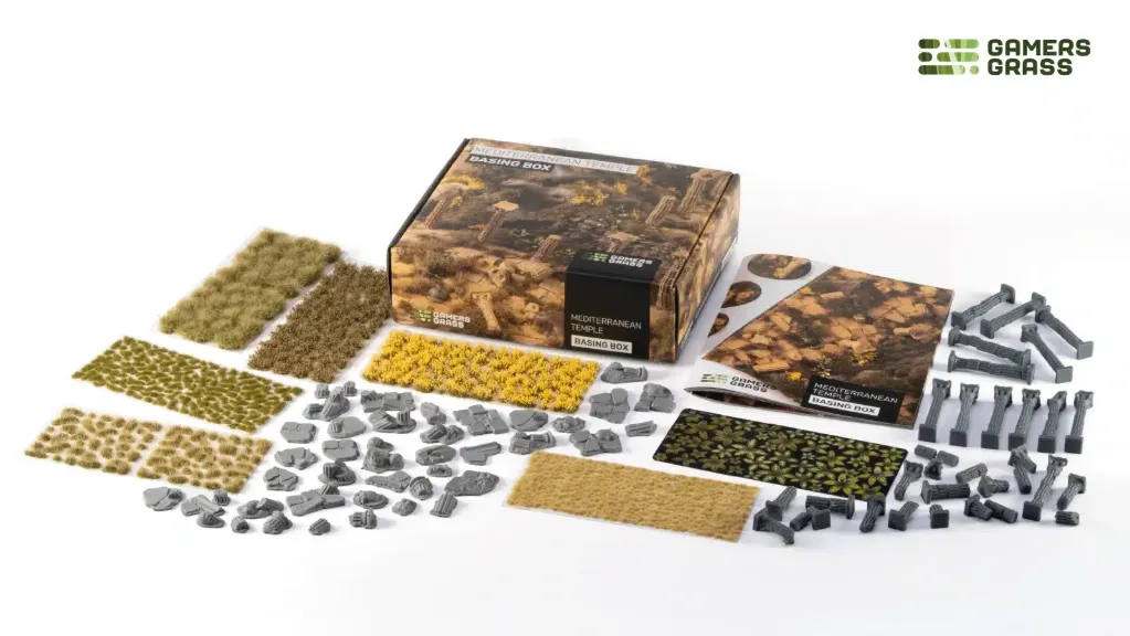 [GAG GGSB-MTBB] Gamers Grass : Basing Box "Mediterranean Temple"