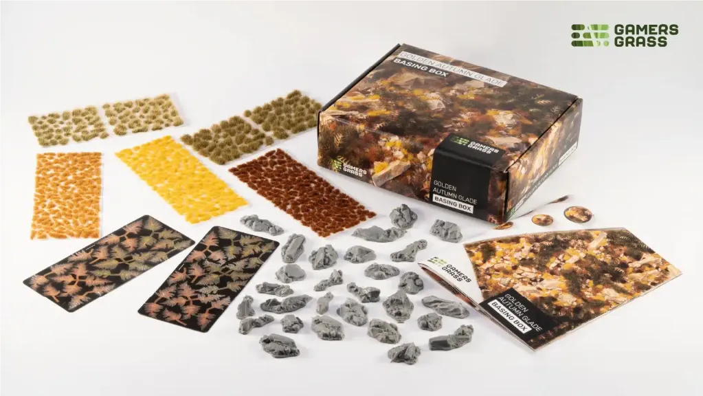[GAG GGSB-GAGBB] Gamers Grass : Basing Box "Golden Autumn Glade"