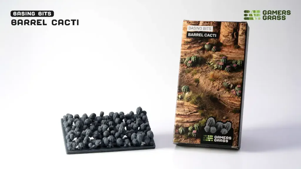 [GAG GGBB-BC] Games Grass : Basing Bits "Barrel Cacti"