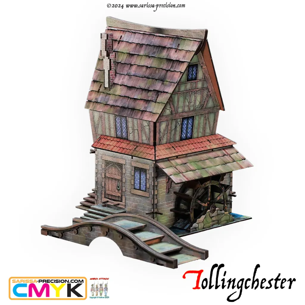 [SAP TCH014B] Sarissa Precision : Tollingchester "Watermill House" [Prépeint]
