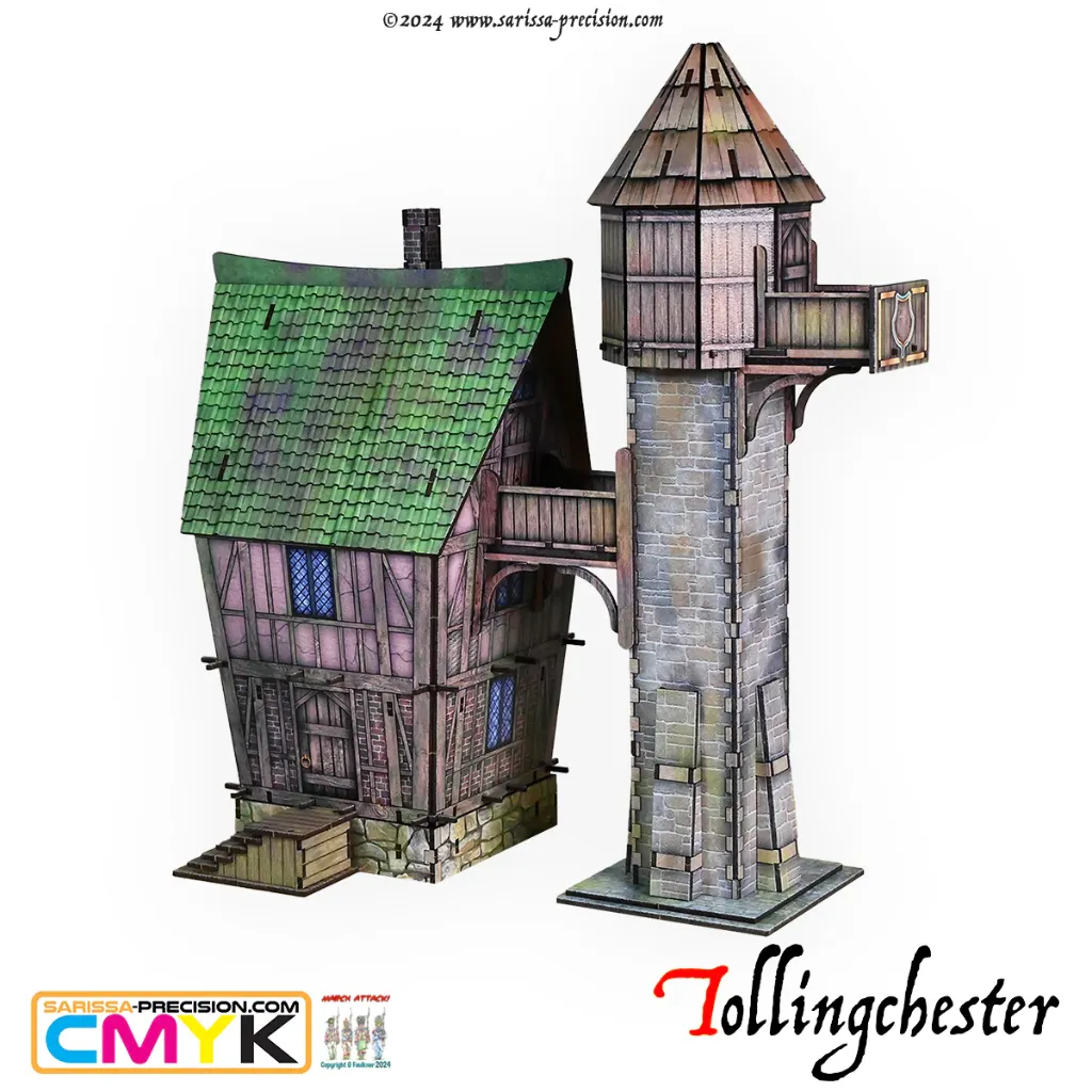 Sarissa Precision : Tollingchester "Observatory" [Prépeint]