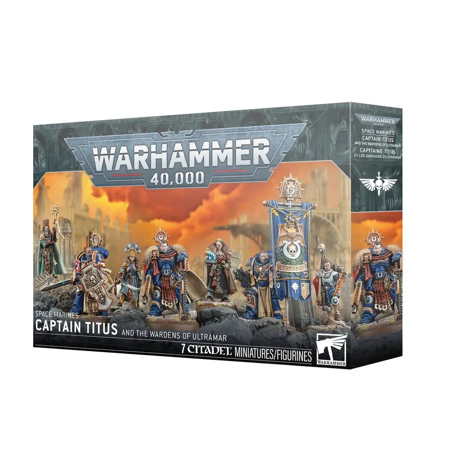 [GAW 55-76] Ultramarines : Captain Titus & The Wardens Of Ultramar │ Warhammer 40.000