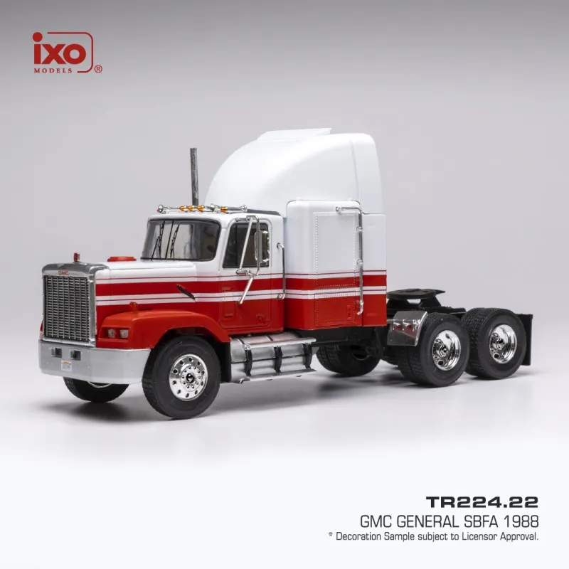 [IXM TR224] Ixo Models : GMC General │ 1980 Red White