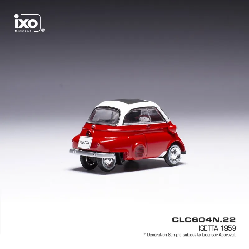Ixo models : BMW Isetta 1959 Red White [1/43]