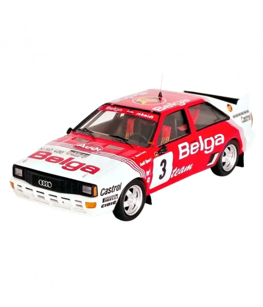Sun Star : Audi Quattro A1 │ No.3 Winner lotto Haspengouw Rally 1983 - M.Duez / W.Lux [1/18]