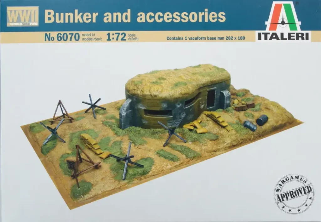 Italeri : Bunker and Accessories • World War II Serie