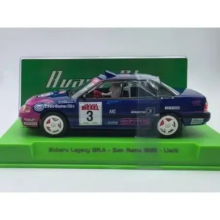 Avant Slot : Subaru Legacy GR.A n°3 San Remo 1993 Liatti