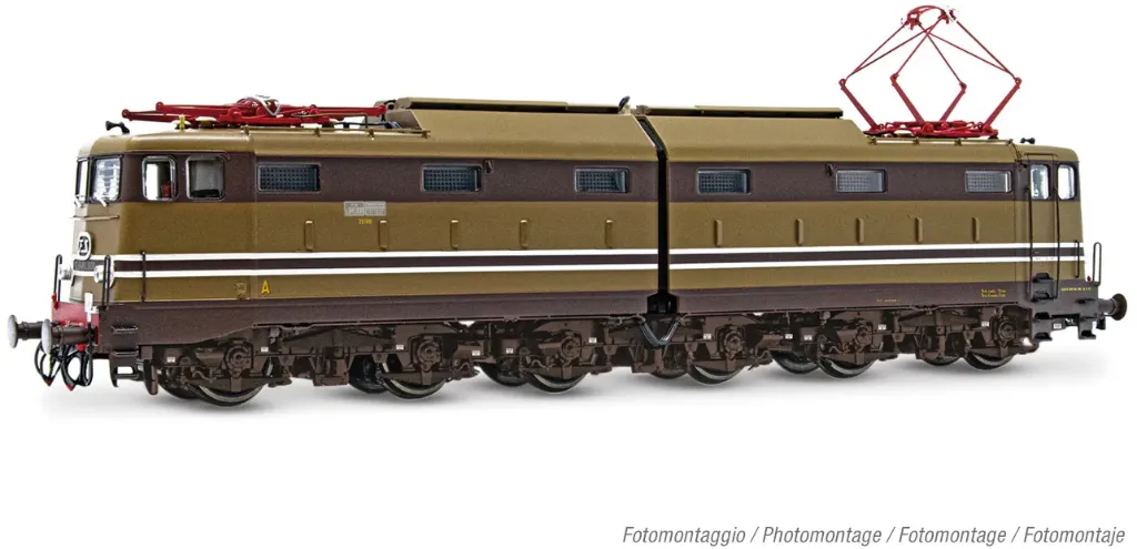 [RIA HR2979HM] Rivarossi : Locomotive Electrique E.645 (#645 090) 2iem série - FS │ Continu Digital Son [Epoque IV]