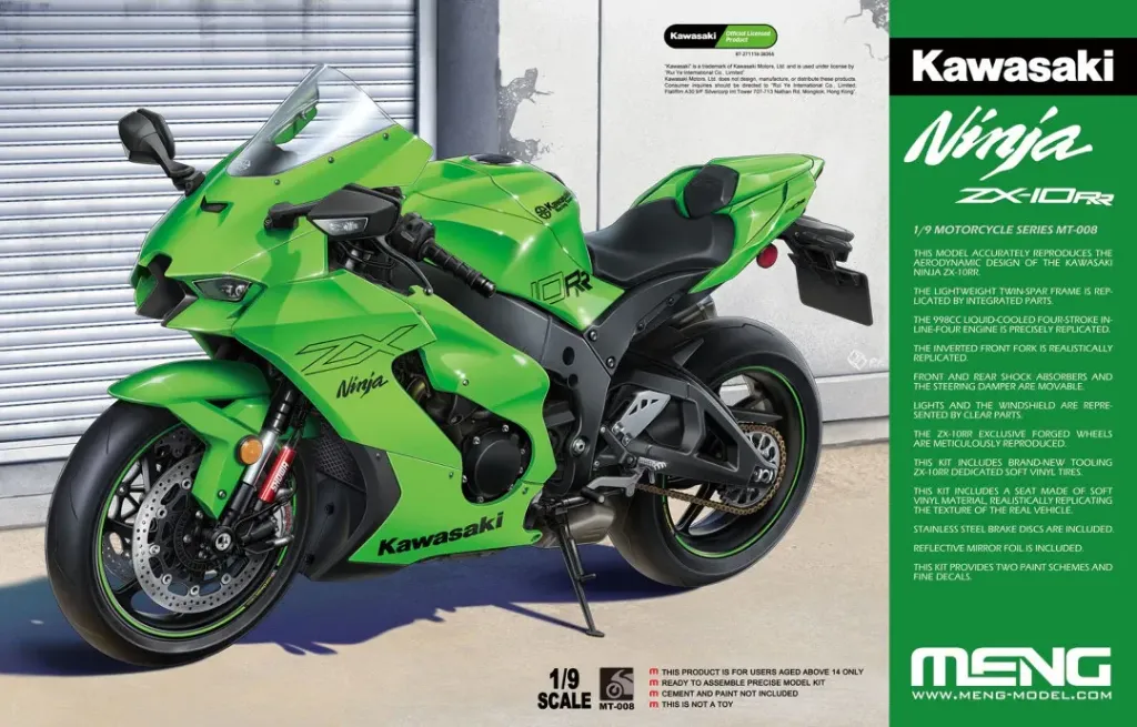 [MNG MT-008] Meng : Kawasaki Ninja ZX-10RR