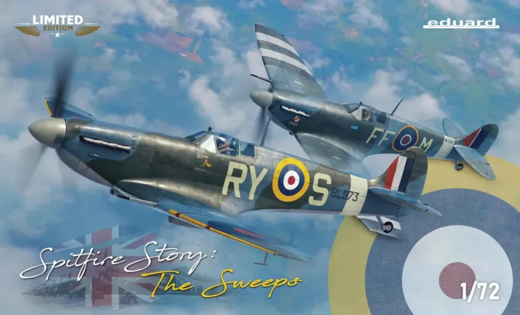 Eduard : Dual Combo Spitfire Story: The Sweeps │ Limited Edition