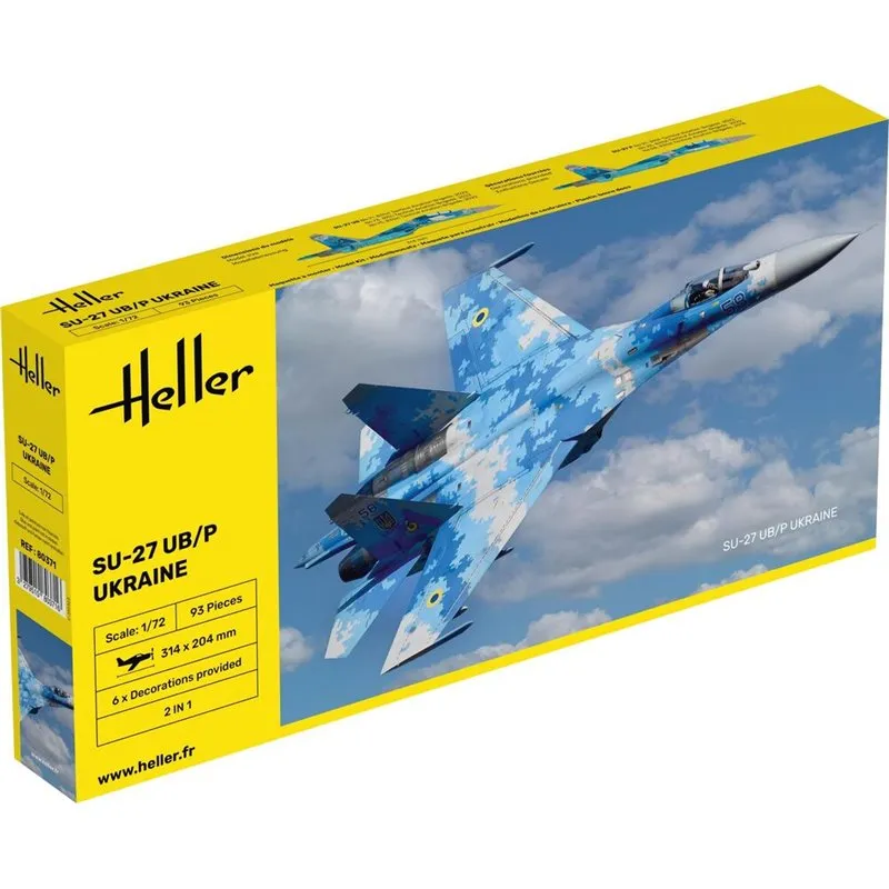 [HEL 80371] Heller : SU-27 UB/P Ukraine