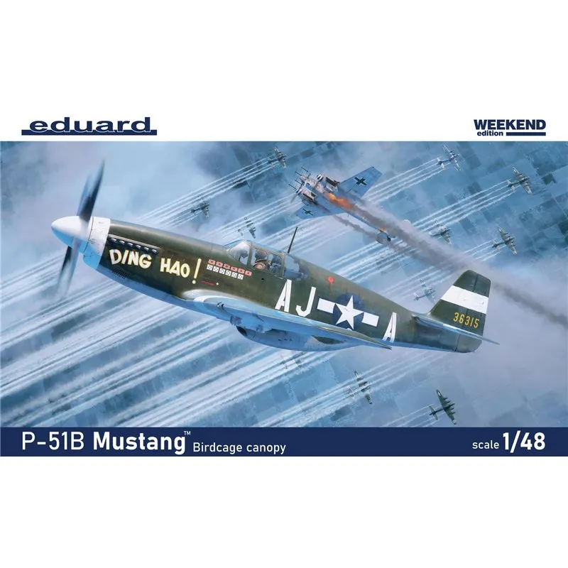 [EDU 84209] Eduard : Mustang P-51B Birdcage Canopy │ Weekend Edition