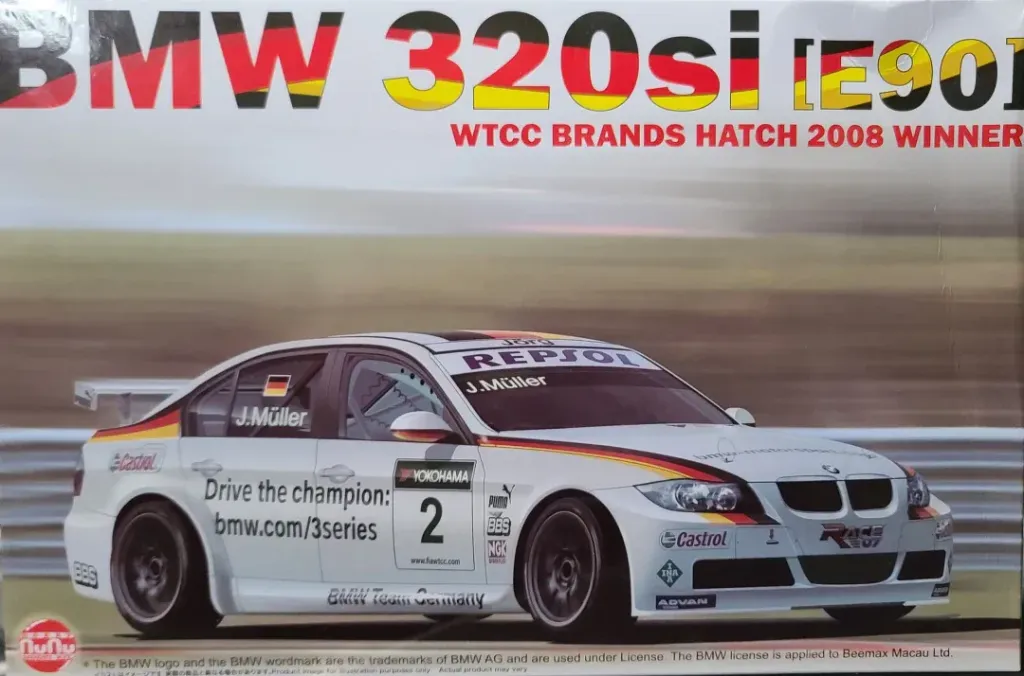 Nunu Model : BMW 320si E90 2008 WTCC Brands Hatch Winner