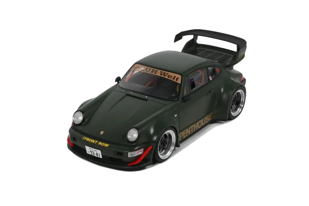 GT Spirit : Porsche RWD Penthouse │ Kaki Green 2025 [1/18]