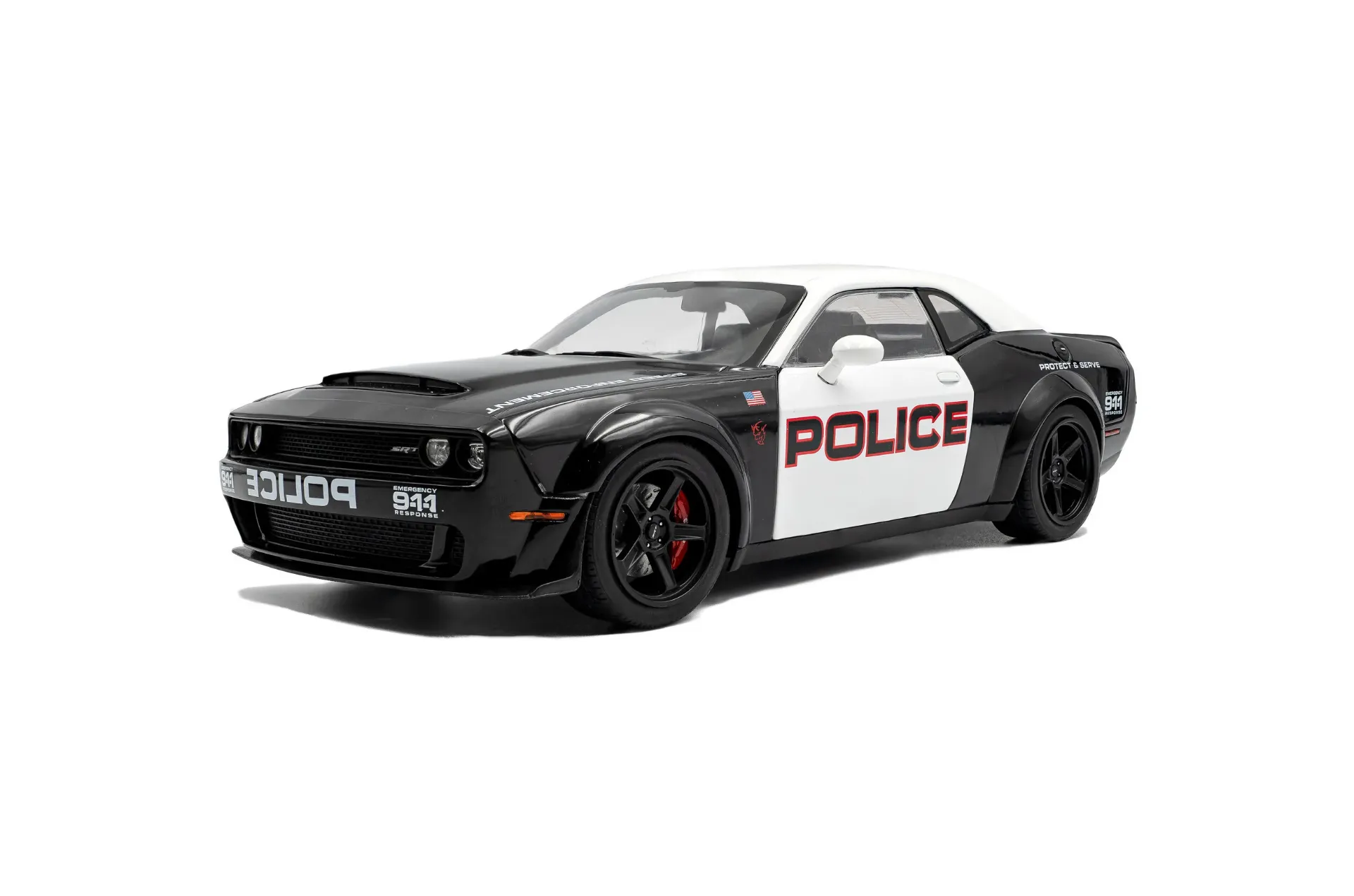 Solido : Dodge Challenger Demon │ Highway police - 2023 [1/18]