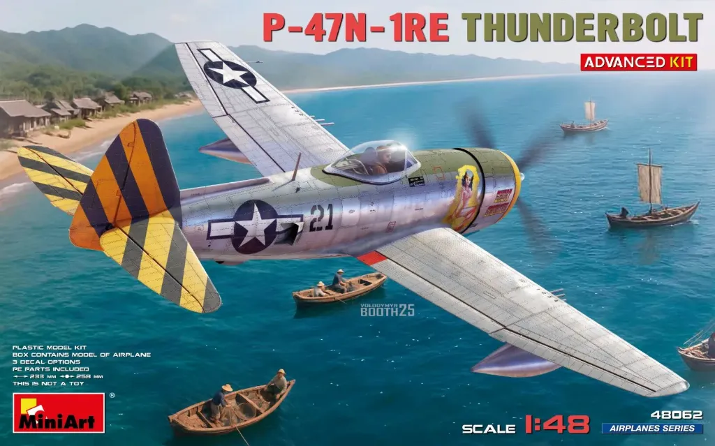MiniArt : P-47N-1RE Thunderbolt • Airplane Series