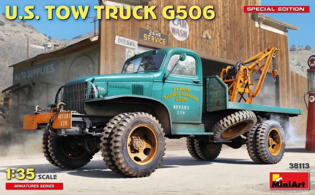 MiniArt : U.S. Tow Truck G506 • Miniatures Series