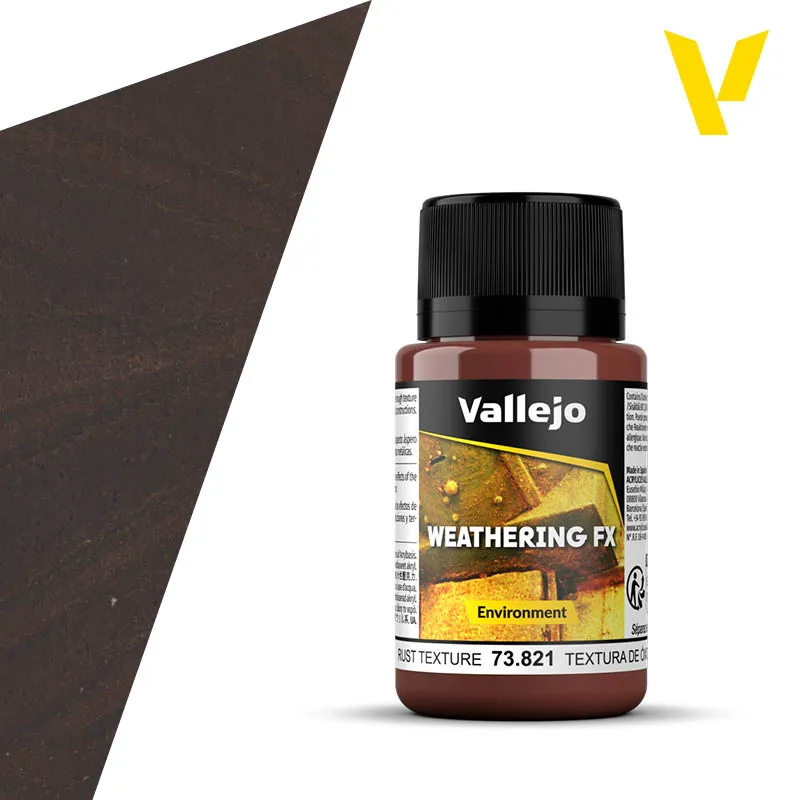 Vallejo : Rust Texture (40ml) │ Weathering FX